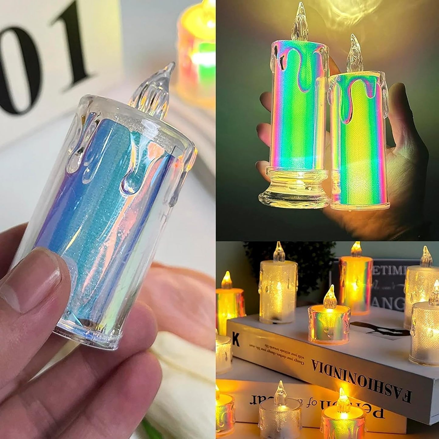 🕯️ VELAS LED MÁGICAS SETx24 🕯️