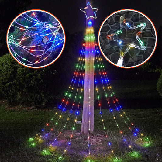 Nueva Estrella En Cascada Led